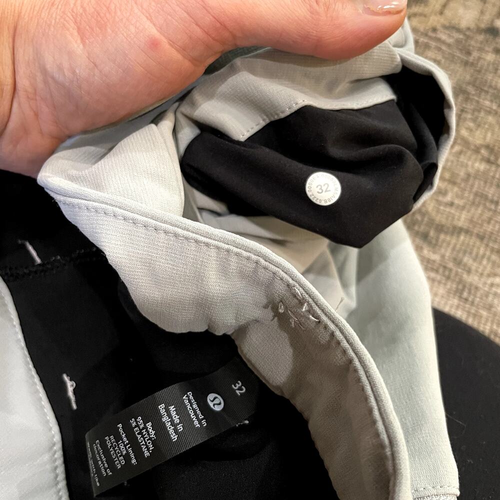 Lululemon Commission Golf Pant Silver Drop Men's Size 32 - Picture 2 of 4